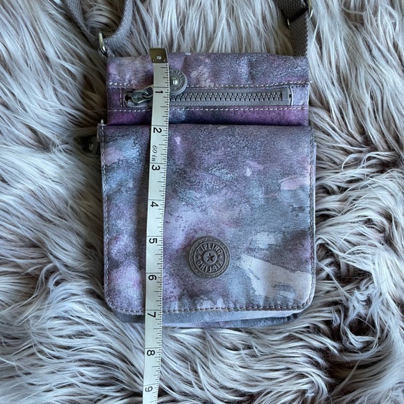 Kipling El Dorado Purple Mini Crossbody Bag - Picture 8 of 9